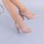 Pantofi dama piele cu toc Malaga nude, 3 - Kalapod.net